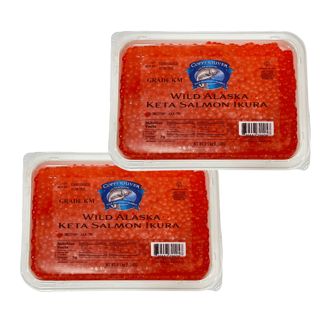 Pink Salmon Caviar, 2 x 500g