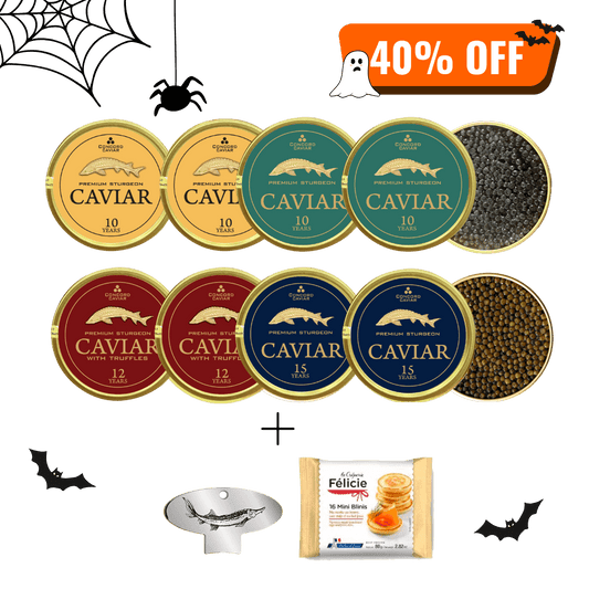 Dark Delight Caviar, 6 x 50g