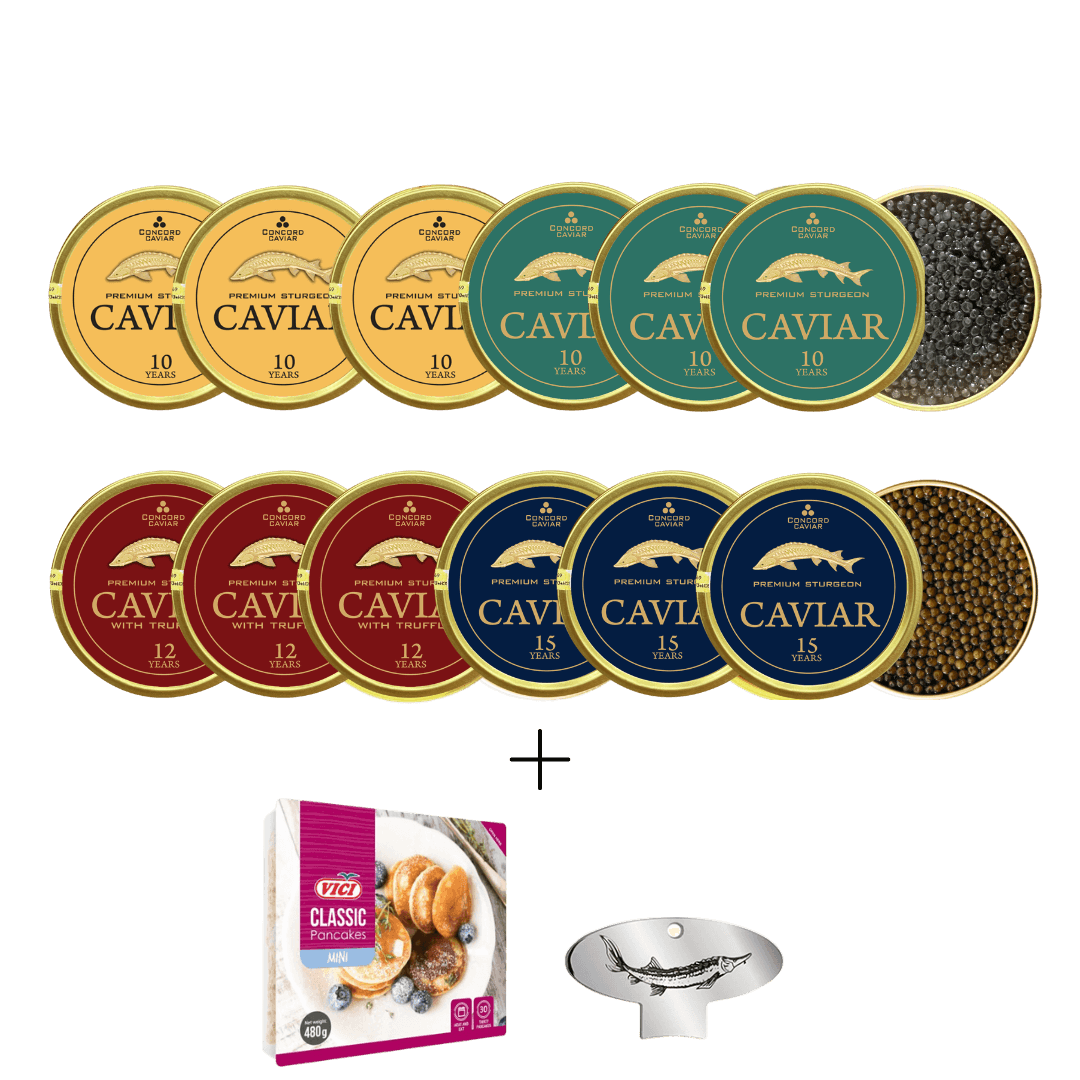 Caviar Quartet, 12 x 10g