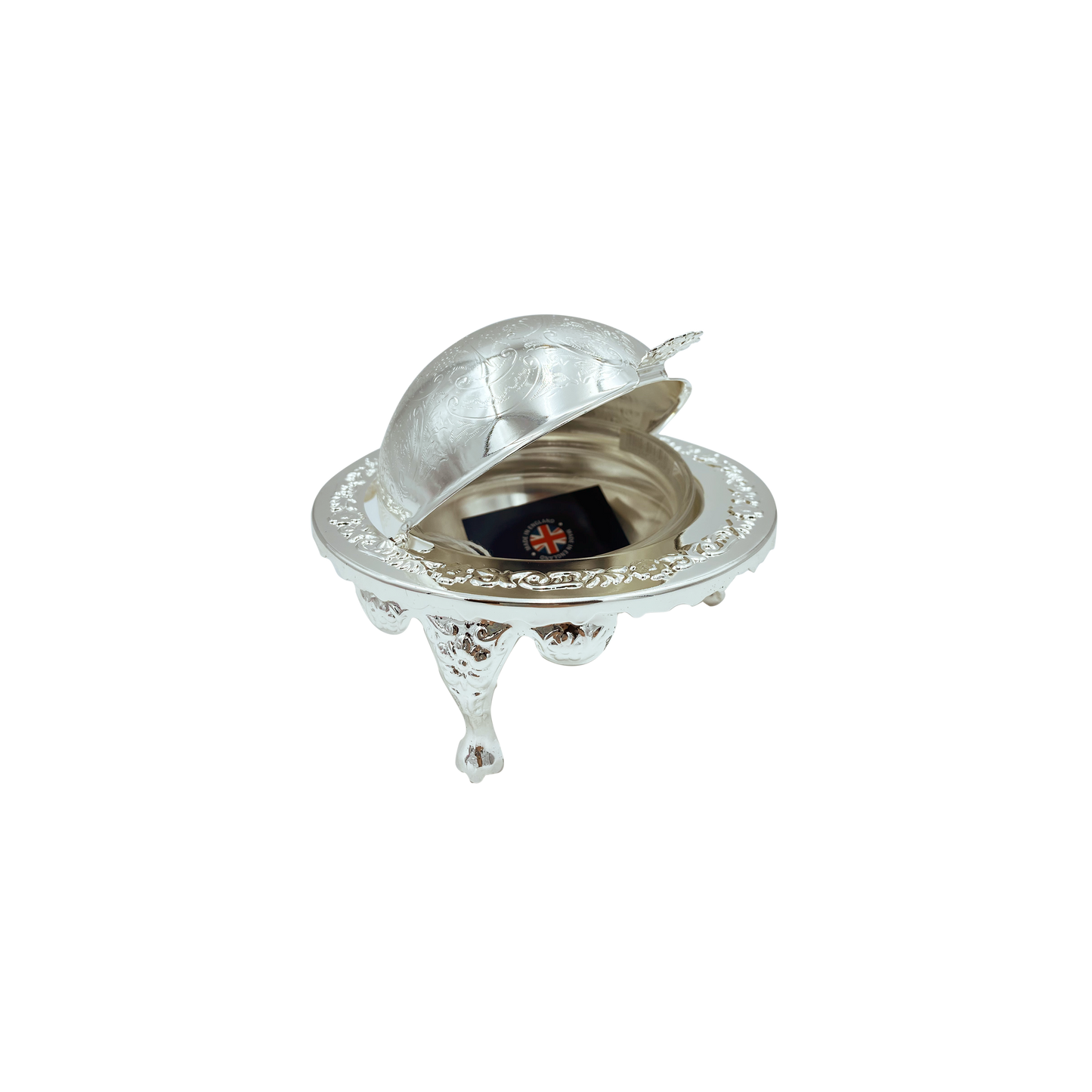 Silver-Plated Caviar Serving