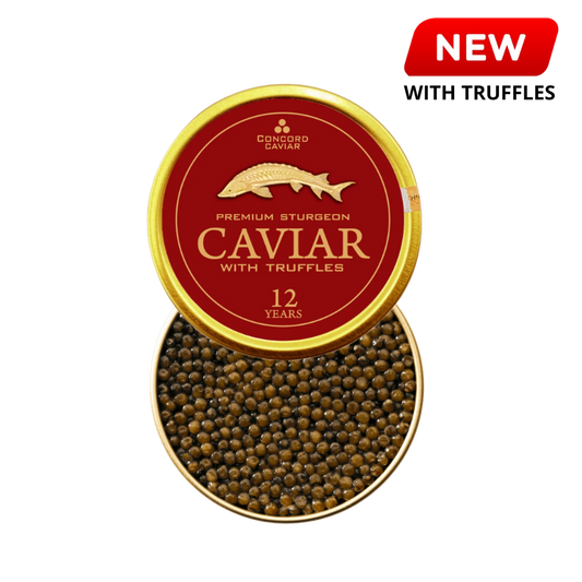 Caviar with truffles