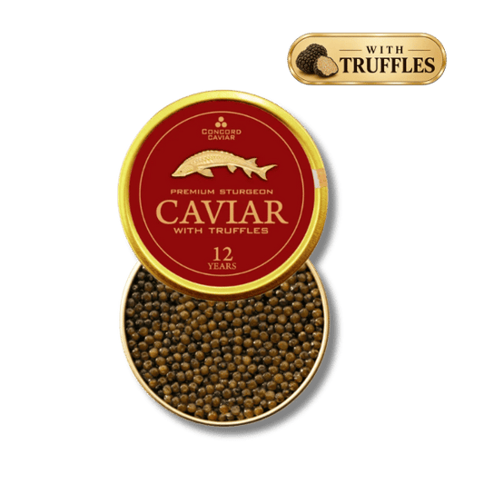 Caviar with truffles