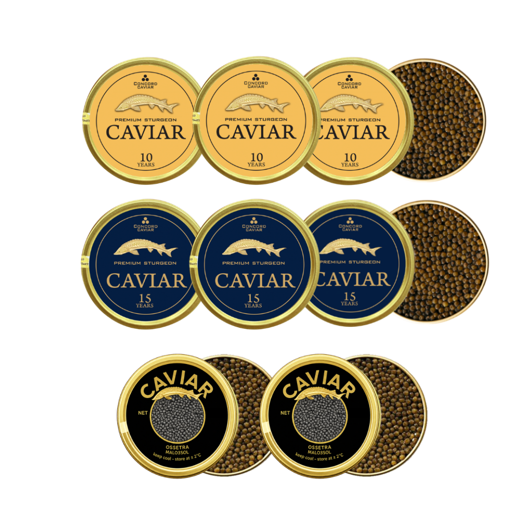 Caviar Mix Duo Set, 8 x 10g