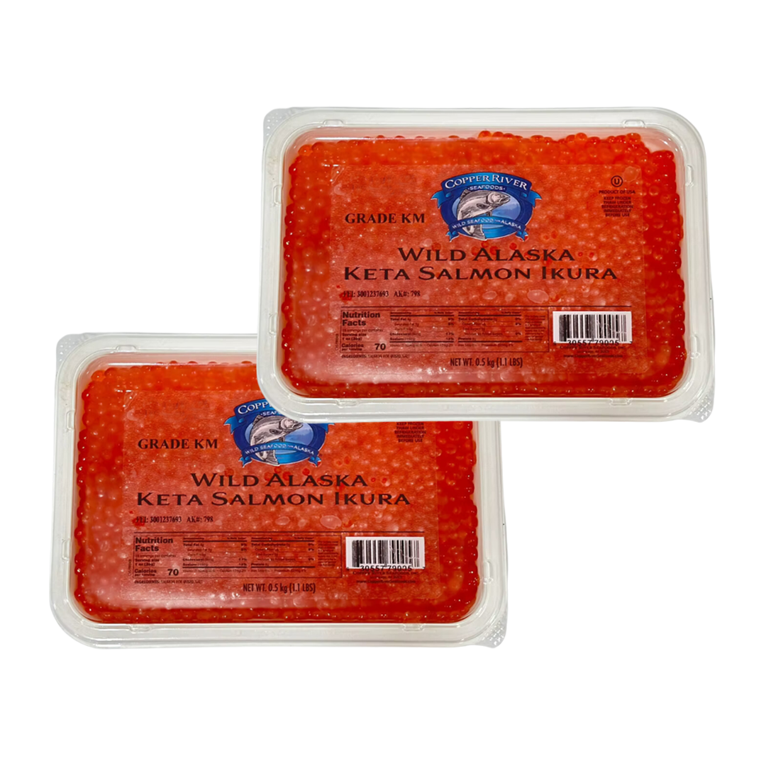 Salmon Caviar Keta, 2 x 500g