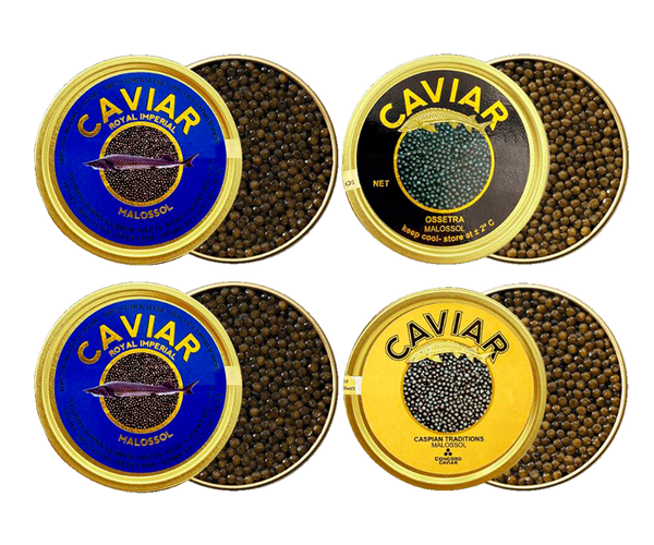 Tasting set, 4 x 30g – Concord Caviar