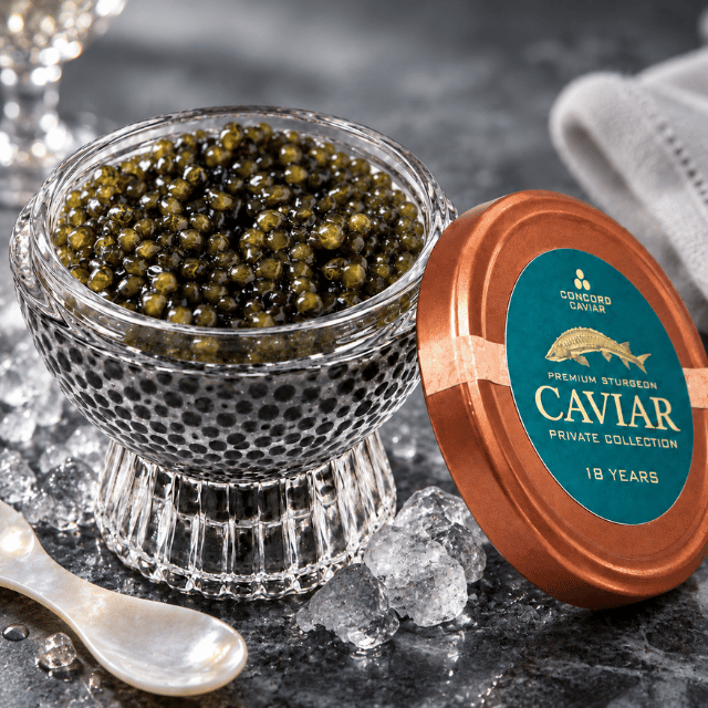 Kaluga caviar, Private Collection