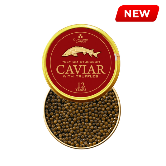 Caviar with truffles