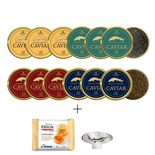 Caviar Quartet, 12 x 10g