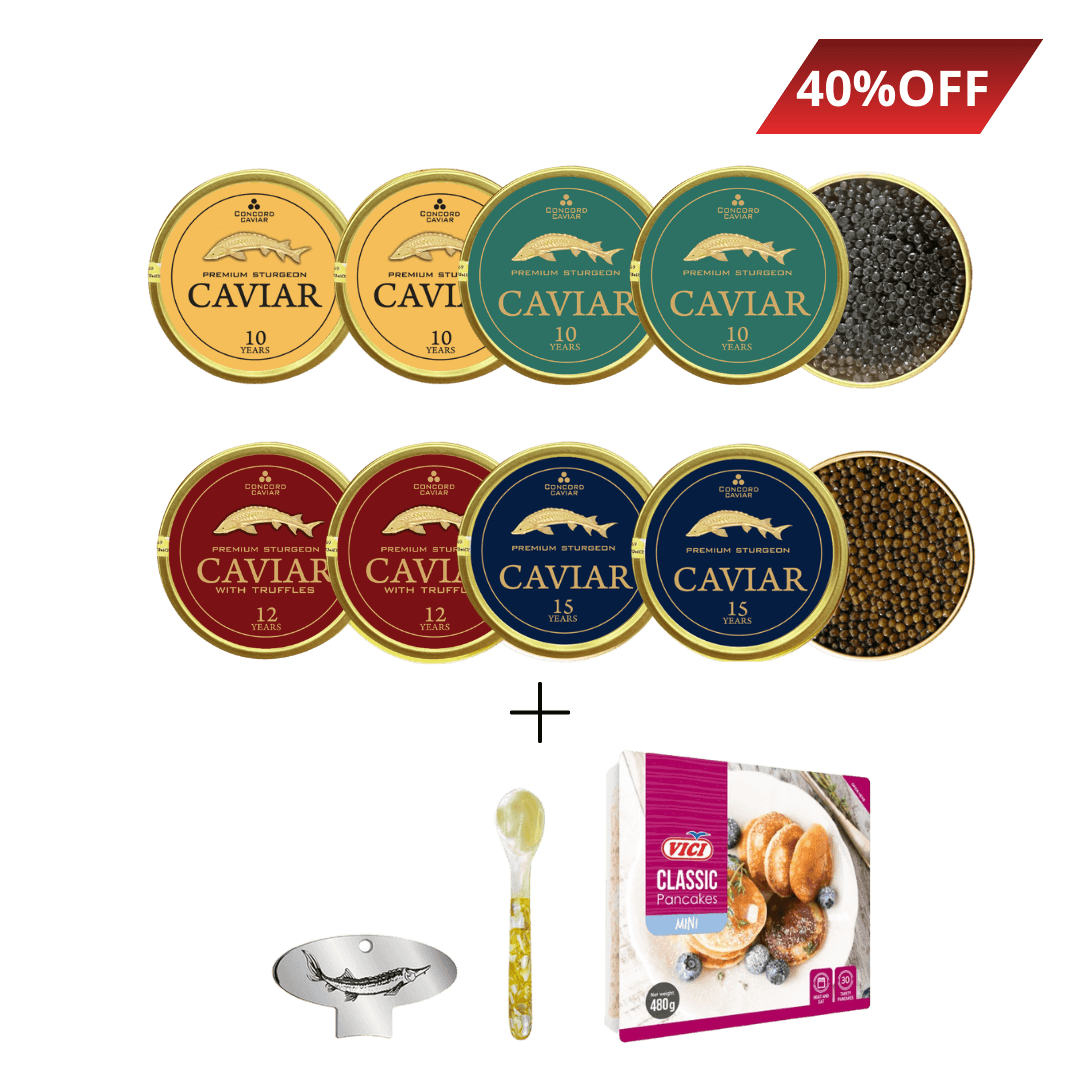Autumn caviar set, 8 x 30g