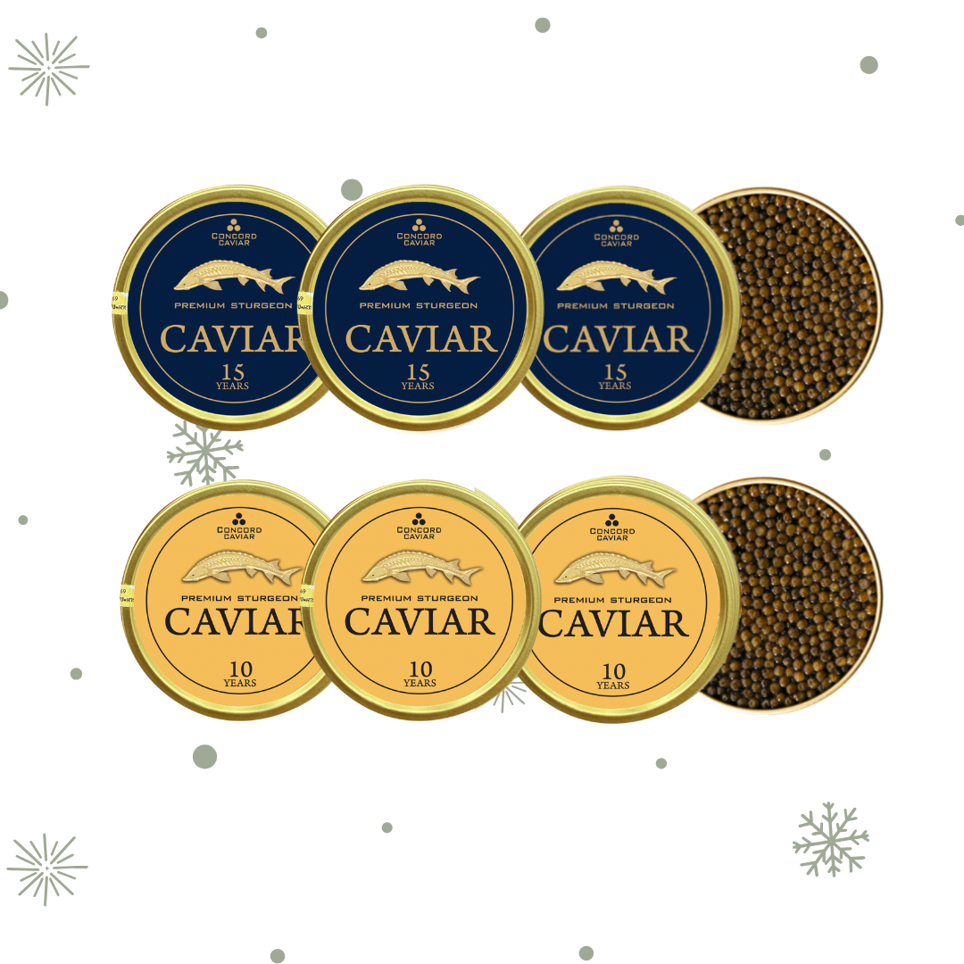 Christmas Сaviar set, 6 x 30g