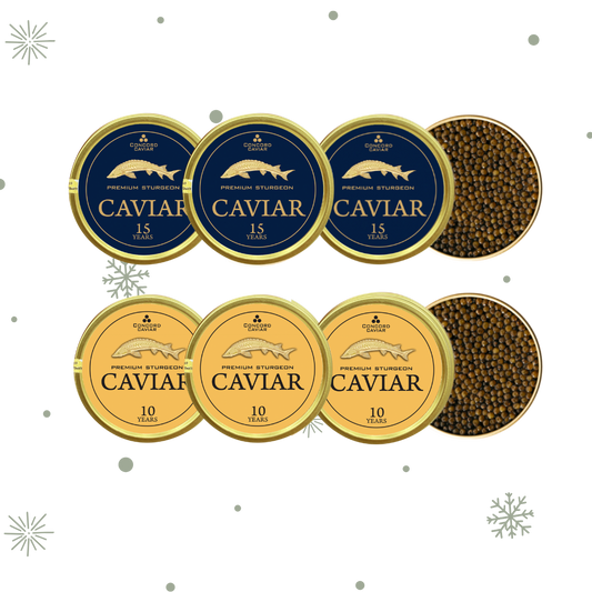 Christmas Сaviar set, 6 x 30g