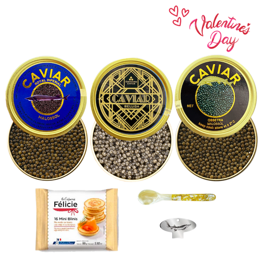 Valentine’s Caviar Set