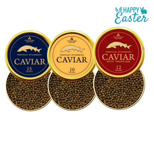Royal Caviar Trio, 3 x 100g