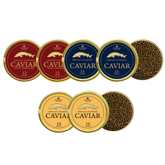 Trio Caviar Set, 6 x 30g