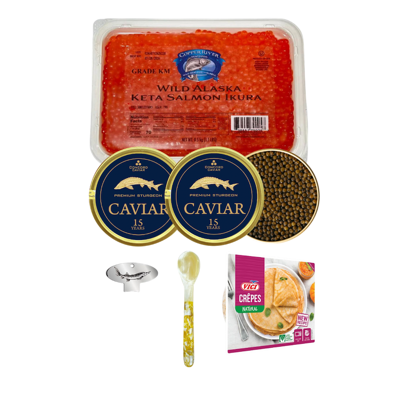 Easter caviar set