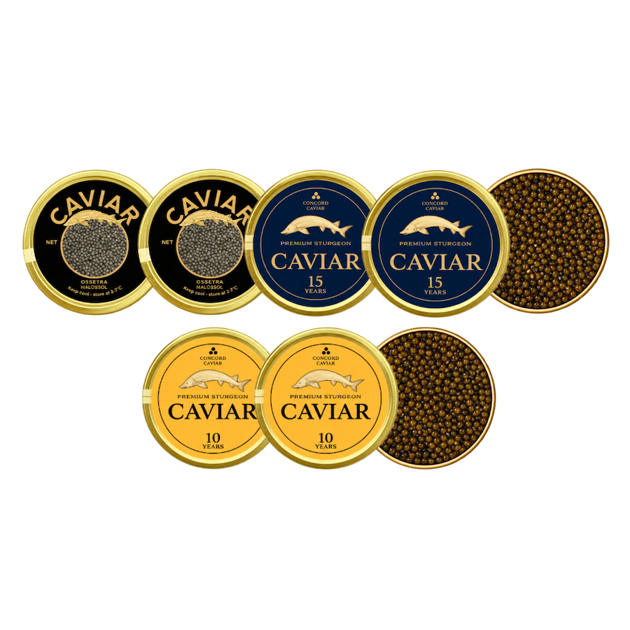 Trio Caviar Set, 6 x 30g