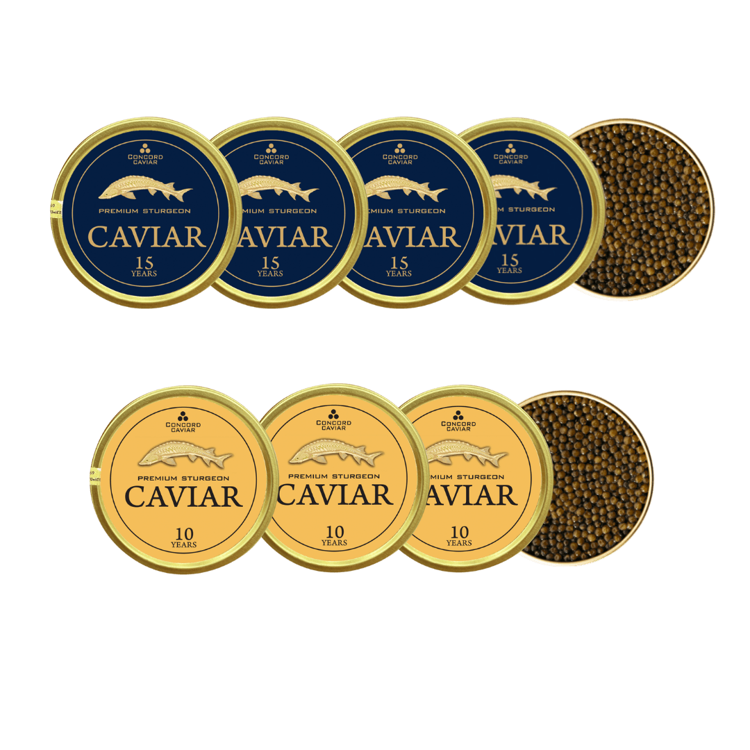 Graduation Caviar Gift Set, 7 x 10g