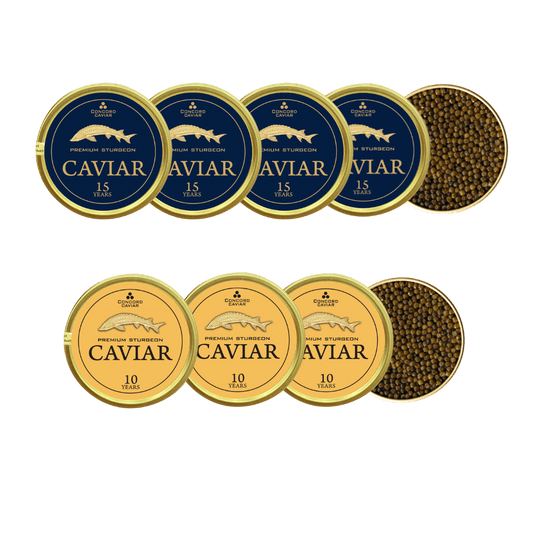 Graduation Caviar Gift Set, 7 x 10g