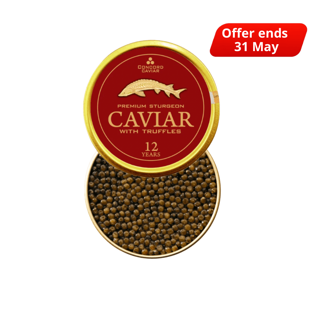 Caviar with truffles