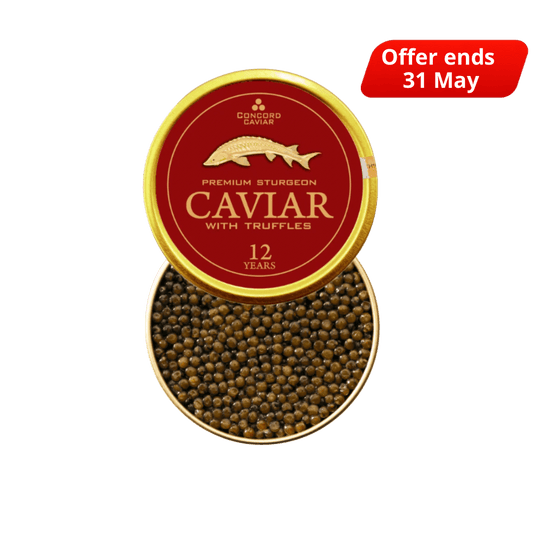 Caviar with truffles