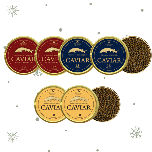 Christmas Сaviar set, 6 x 30g