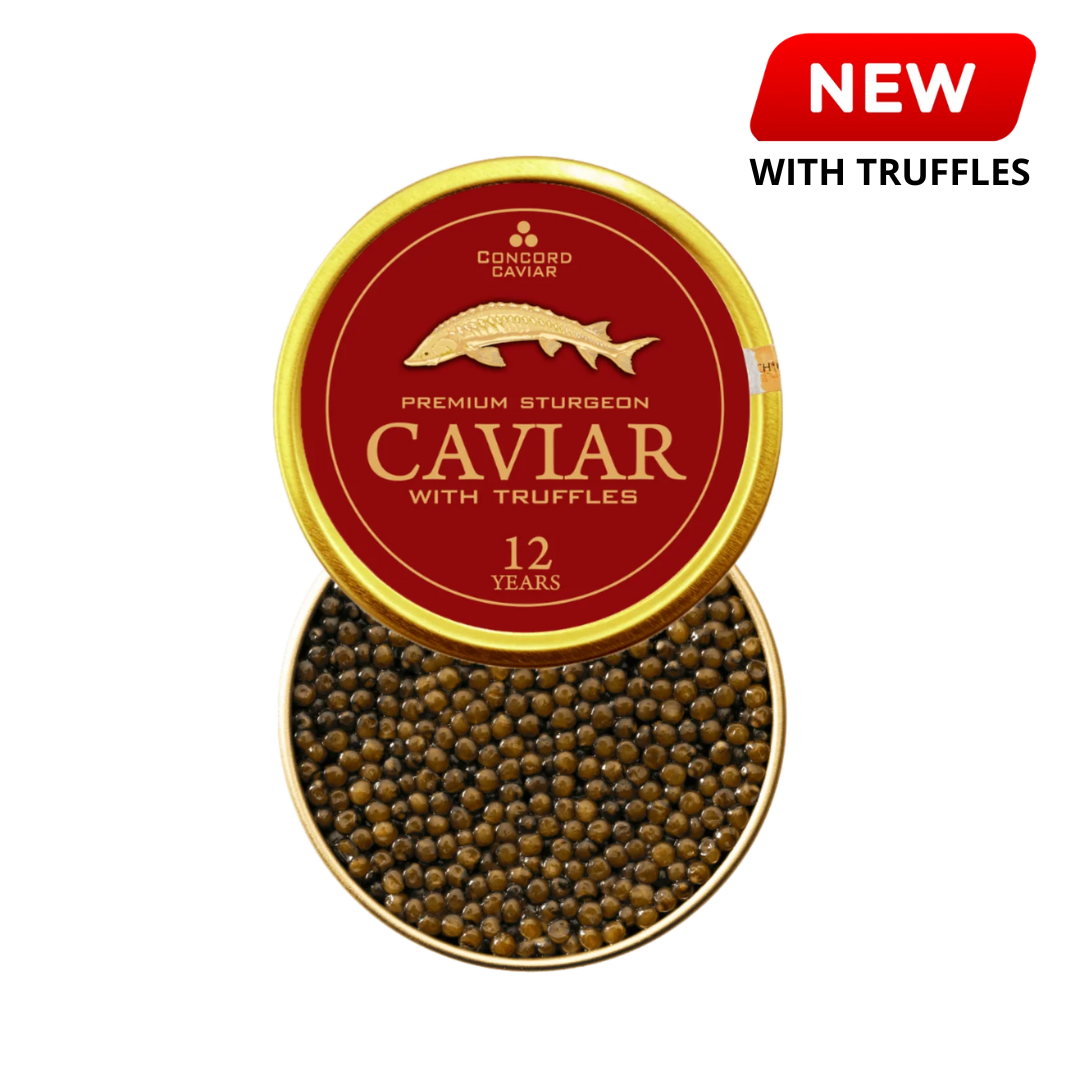 Caviar with truffles