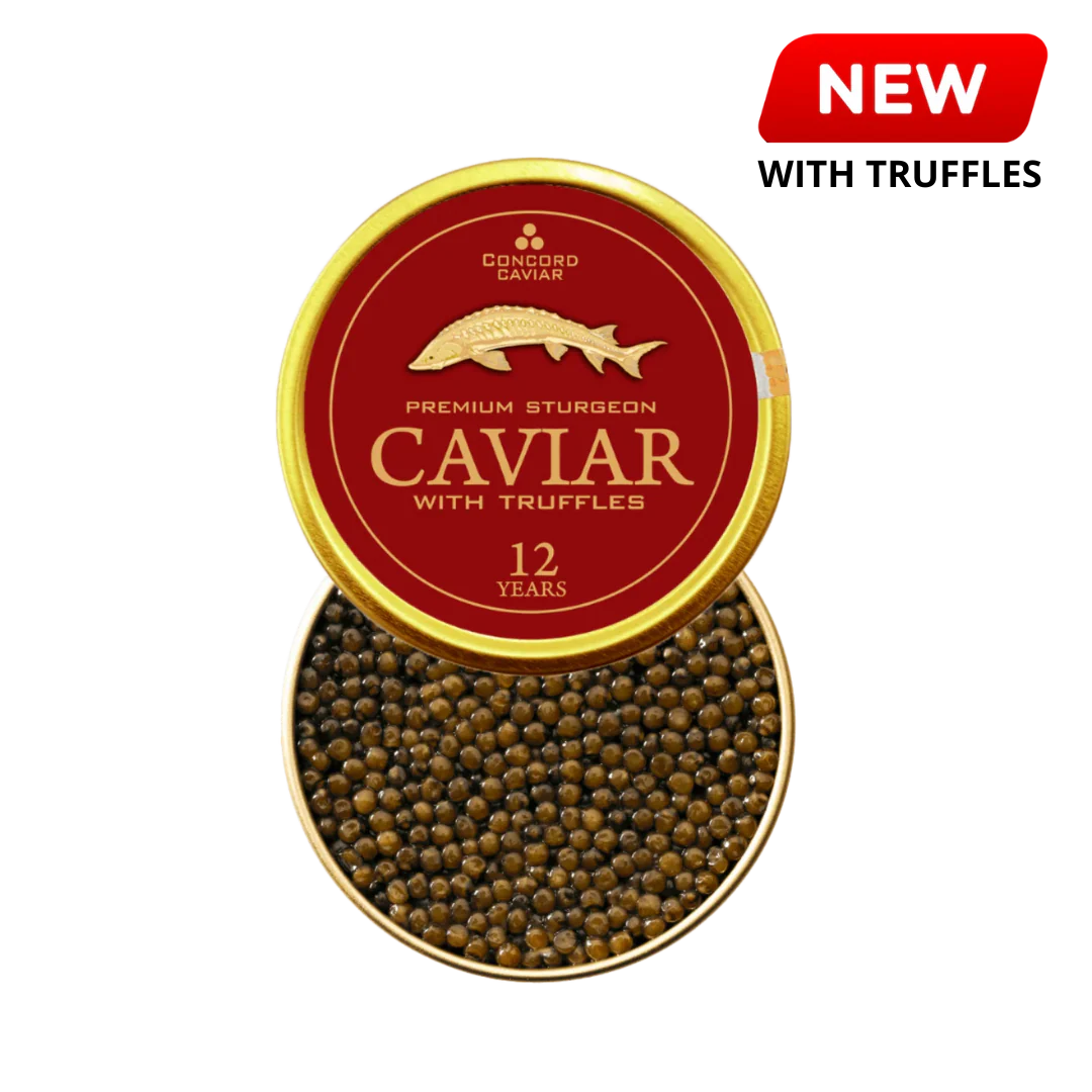 Caviar with truffles